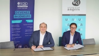 L’Université d’Angers et l’ESAIP s’associent pour la recherche scientifique