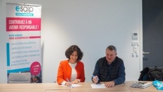 Signature d’un partenariat entre l’Esaip et Sopra Steria