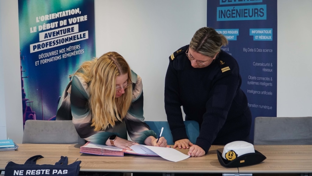 Solène signe un accord avec la Marine Nationale