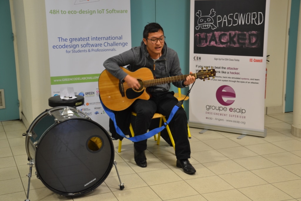 Faire de la musique à L'Esaip