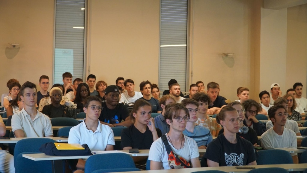 L'amphi de rentrée des Ingénieurs 2ème année