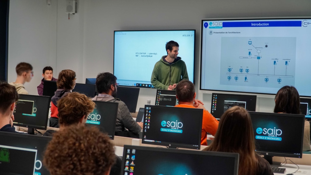 Atelier Cybersécurité pour des élèves en BTS