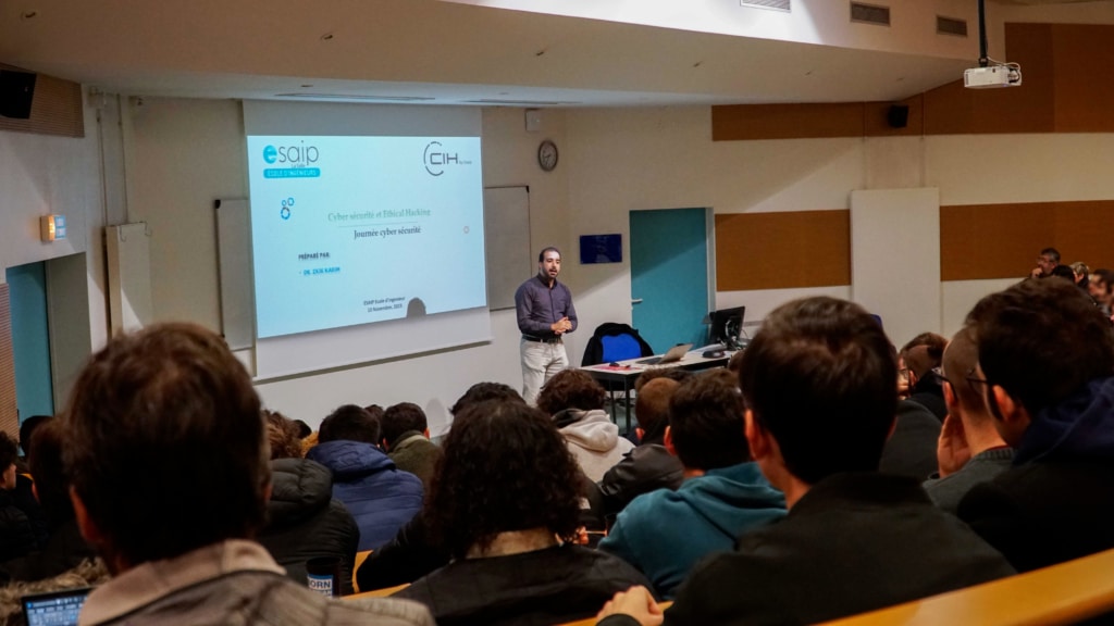 Conférence Cybersécurité pour des élèves en BTS