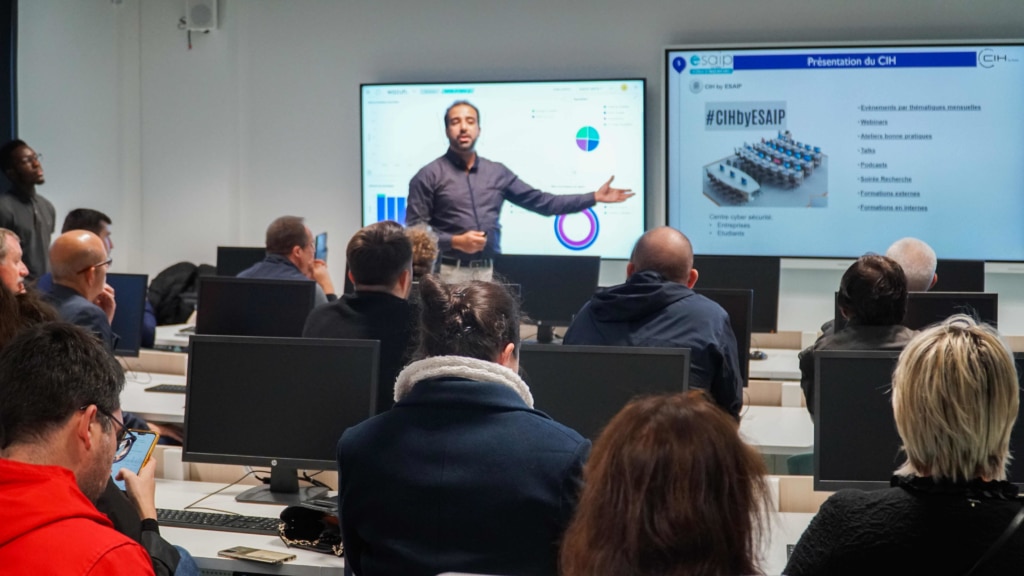 Inauguration du CIH, l'outil en matière de cybersécurité de l'ESAIP