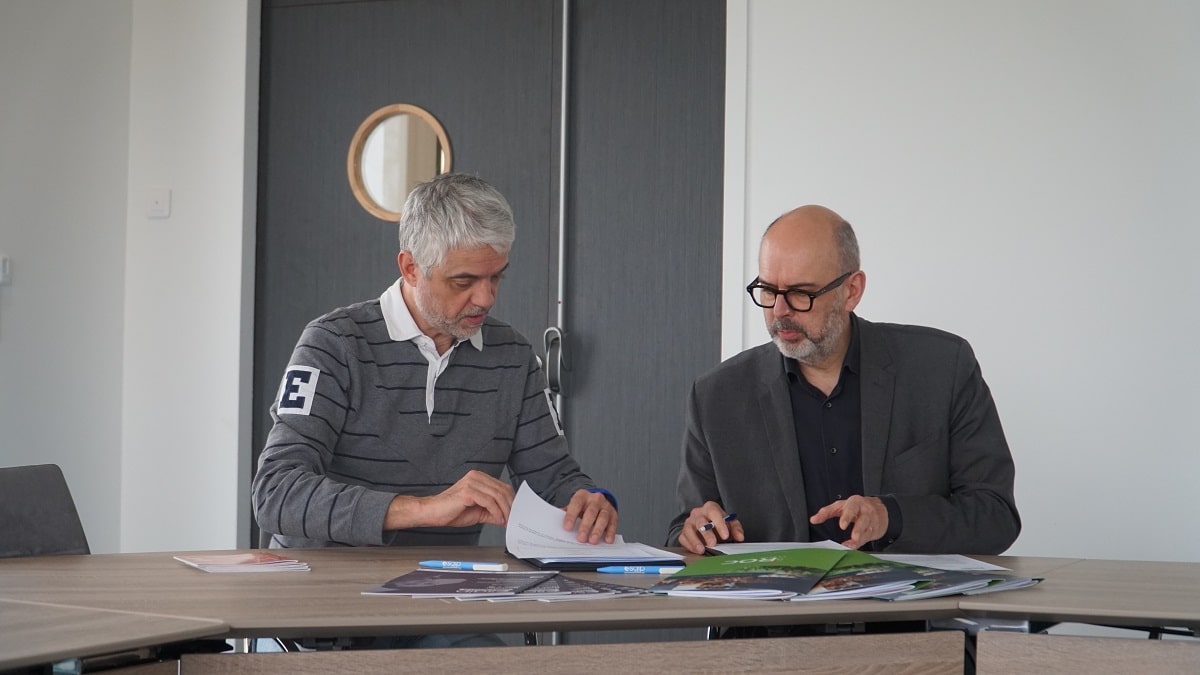 Signature Esaip et Notre Dame du Roc