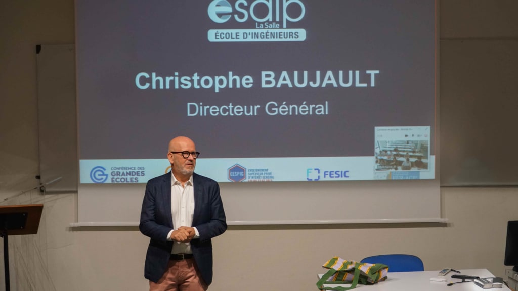 Esaip rentrée 2024, Christophe Baujault, Directeur de l'Esaip